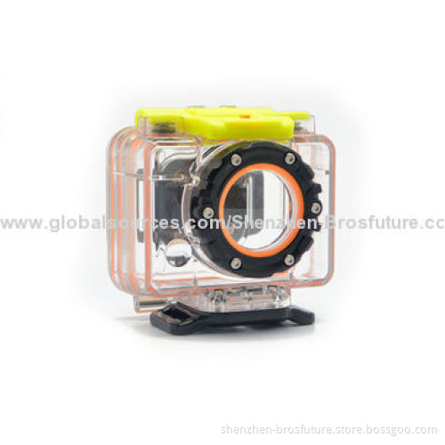 Full HD 1,080P Wi-Fi Wide Angle Action Camera, 60m Waterproof, G-sensor, Motion Detection